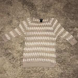 Quarter length sweater